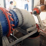 Turbine during Installation